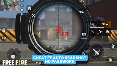 cheat ff auto headshot no password redeem dengan Apple ID OVO dan Saldo PayPal Domino untuk Player impulsif image 3