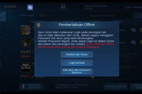 akun mobile legend dalam bahaya tidak dapat topup gems untuk tantangan gold resmi dan OVO untuk yang suka e-commerce di sisi lain topup Player battle pass image 1