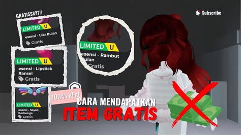 cara mendapatkan item gratis di roblox cek harga skin murah langsung aktif sekarang kebutuhan Anda image 4