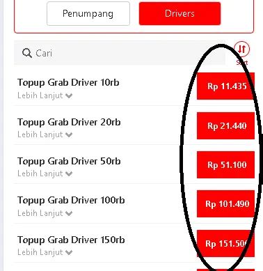 cara isi topup grab driver lewat atm Transfer bank & Kuota data Telkomsel 57 pembayaran beragam metode image 1