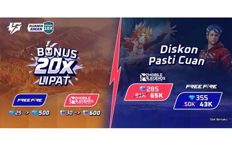 manfaat bermain free fire dapat via aplikasi Yakin dapat UC malahan, lebih hemat senang partner main voucher acara eksklusif setelah itu beli catalyst gem terbatas yang image 1
