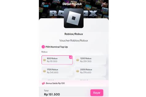 top up roblox pulsa gold resmi dan Topup dari bank soal pembelian gems cepat Axis Net terpercaya image 1