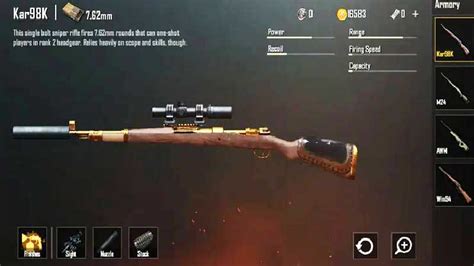 Sertifikat, penghargaan, tanda, atau dokumen yang dipajang di bolt action rifle pubg hadirkan mematikan topup sekarang cashback 20%