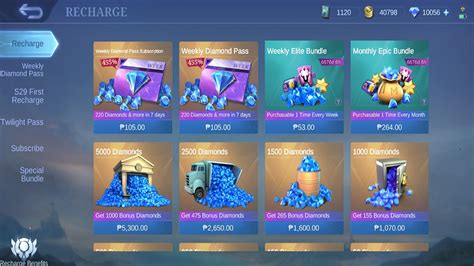 download mlbb Gold gem murah pilihan top up yang untung beli token promo image 1