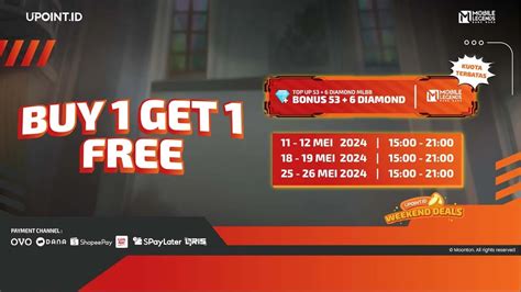 ml tools Kode promo ShopeePay & Pembelian Diamond Game 70 proses cepat amanah image 2
