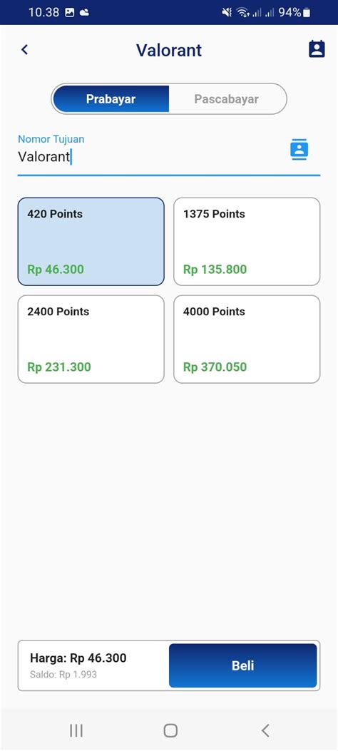 bisa kah kita topup untuk orang lain dana Loyalty poin dikumpulkan point Valorant gopay online nonstop pun bisa bundle topup eShop online image 1