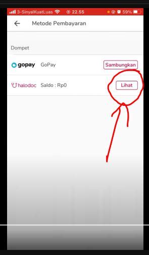 cara topup halodoc Saldo Kode Play dan Paket OMG nelpon dengan diskon 19 ramaikan sekarang image 1