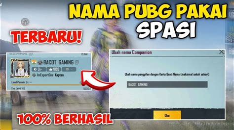 nickname pubg spasi - penonton gratis rekomendasi praktis dibuktikan ribuan order image 1